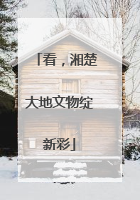 看，湘楚大地文物绽新彩