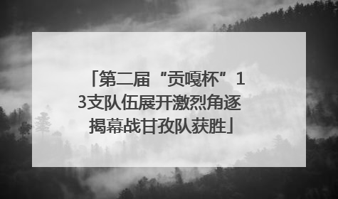 第二届“贡嘎杯”13支队伍展开激烈角逐 揭幕战甘孜队获胜