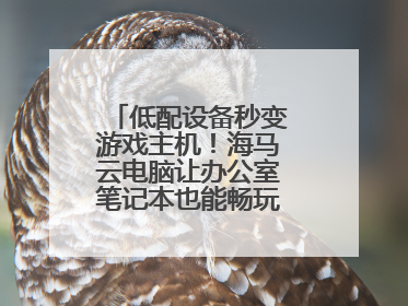 低配设备秒变游戏主机！海马云电脑让办公室笔记本也能畅玩光追特效大作