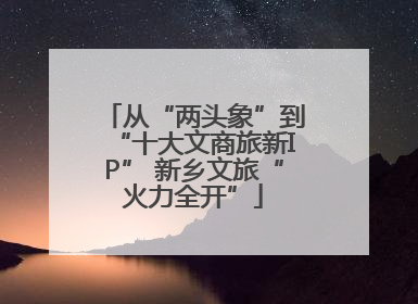 从“两头象”到“十大文商旅新IP” 新乡文旅“火力全开”