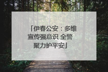 伊春公安：多维宣传强意识 全警聚力护平安
