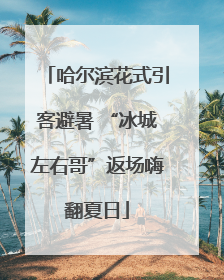 哈尔滨花式引客避暑 “冰城左右哥”返场嗨翻夏日