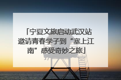 宁夏文旅启动武汉站 邀请青春学子到“塞上江南”感受奇妙之旅