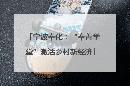 宁波奉化：“奉菁学堂”激活乡村新经济