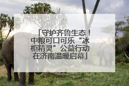 守护齐鲁生态！中粮可口可乐“冰柜精灵”公益行动在济南温暖启幕