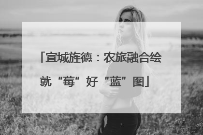 宣城旌德：农旅融合绘就“莓”好“蓝”图