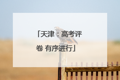 天津：高考评卷 有序进行