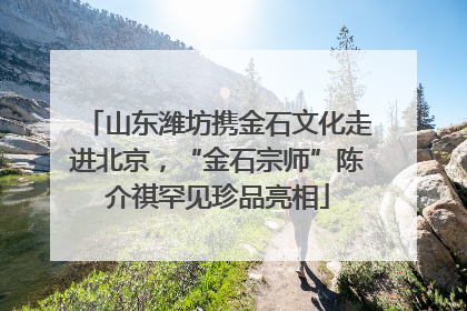 山东潍坊携金石文化走进北京，“金石宗师”陈介祺罕见珍品亮相