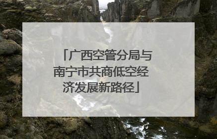 广西空管分局与南宁市共商低空经济发展新路径