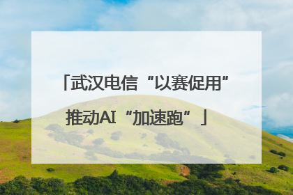 武汉电信“以赛促用”推动AI“加速跑”