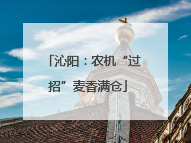 沁阳：农机“过招”麦香满仓