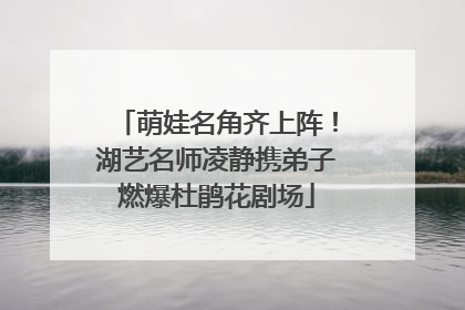 萌娃名角齐上阵！湖艺名师凌静携弟子燃爆杜鹃花剧场
