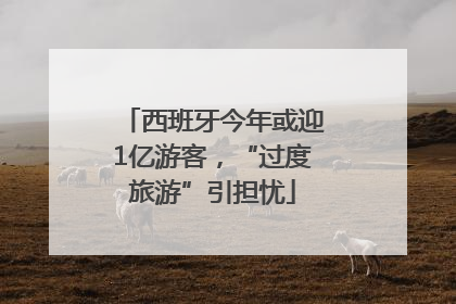 西班牙今年或迎1亿游客，“过度旅游”引担忧