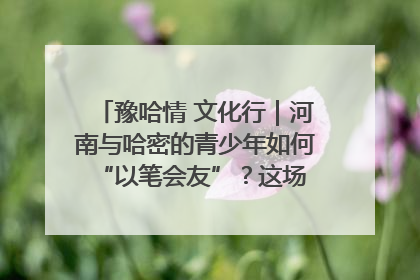 豫哈情 文化行｜河南与哈密的青少年如何 “以笔会友”？这场书画展藏着答案