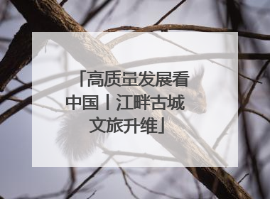 高质量发展看中国丨江畔古城 文旅升维