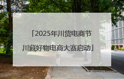 2025年川货电商节川藏好物电商大赛启动
