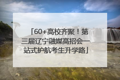 60+高校齐聚！第三届辽宁融媒高招会一站式护航考生升学路